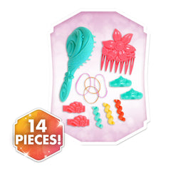 Just Play Disney Moana styling head hair spirals for secure, playful accessory placements