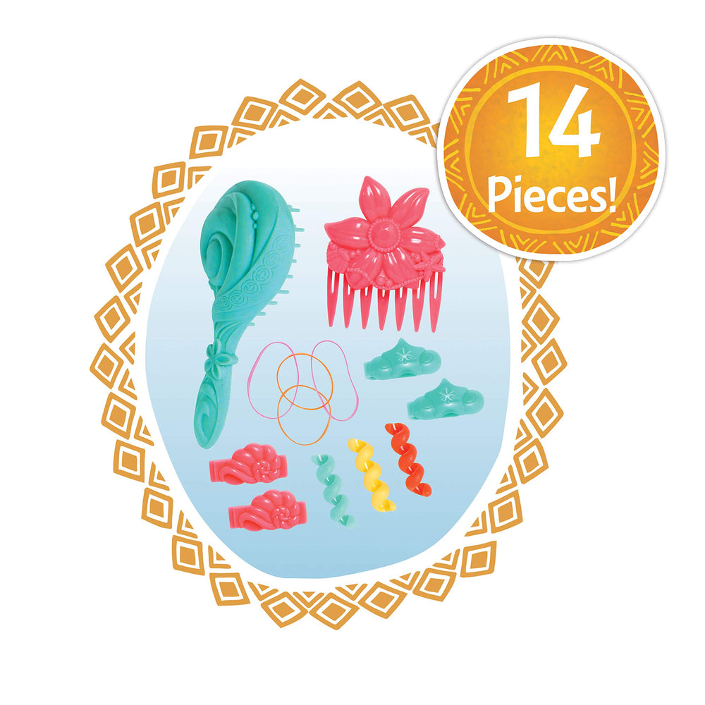 Just Play Disney Moana styling head offers kid-friendly styling with ocean-inspired brush