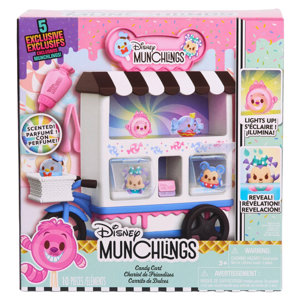 Just Play Disney Munchlings Cheshire Cat figure offers candy-themed mystery