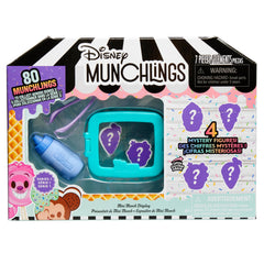 Just Play Disney Munchlings Mini Munch Display refrigerator showcase inspires playful dessert display.