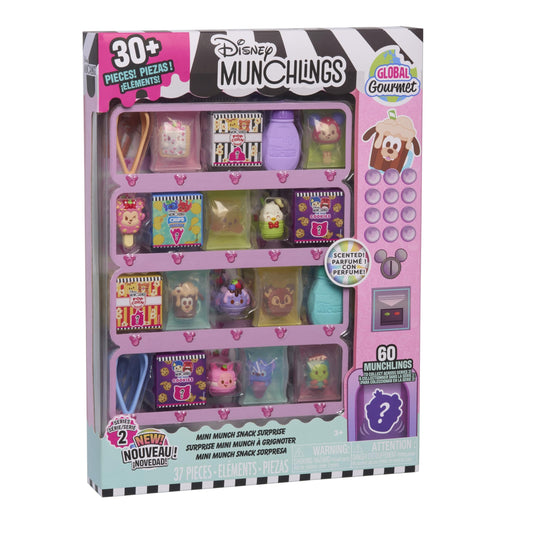 Just Play Disney Munchlings Mini Snack Surprise box for imaginative unboxing.