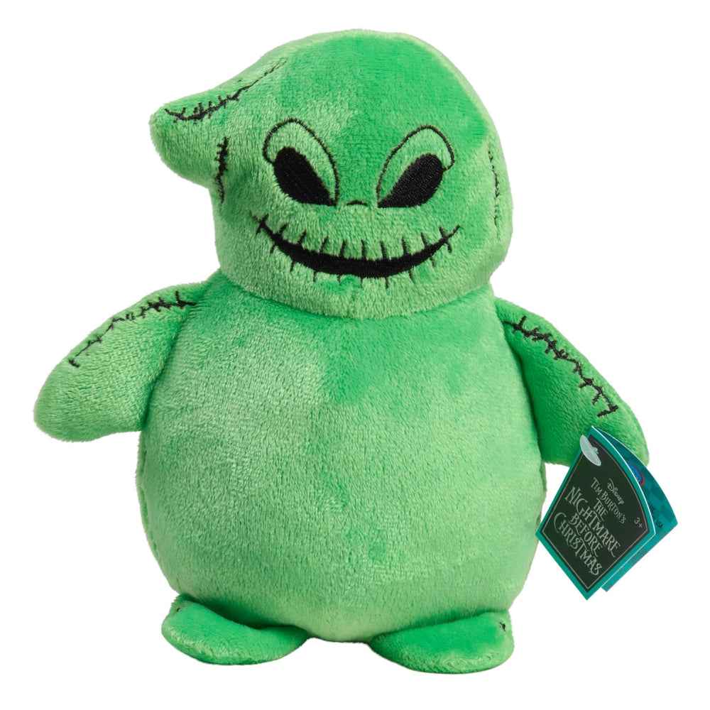 Just Play Oogie Boogie plush 8.5-inch cuddly toy for display and hugs.