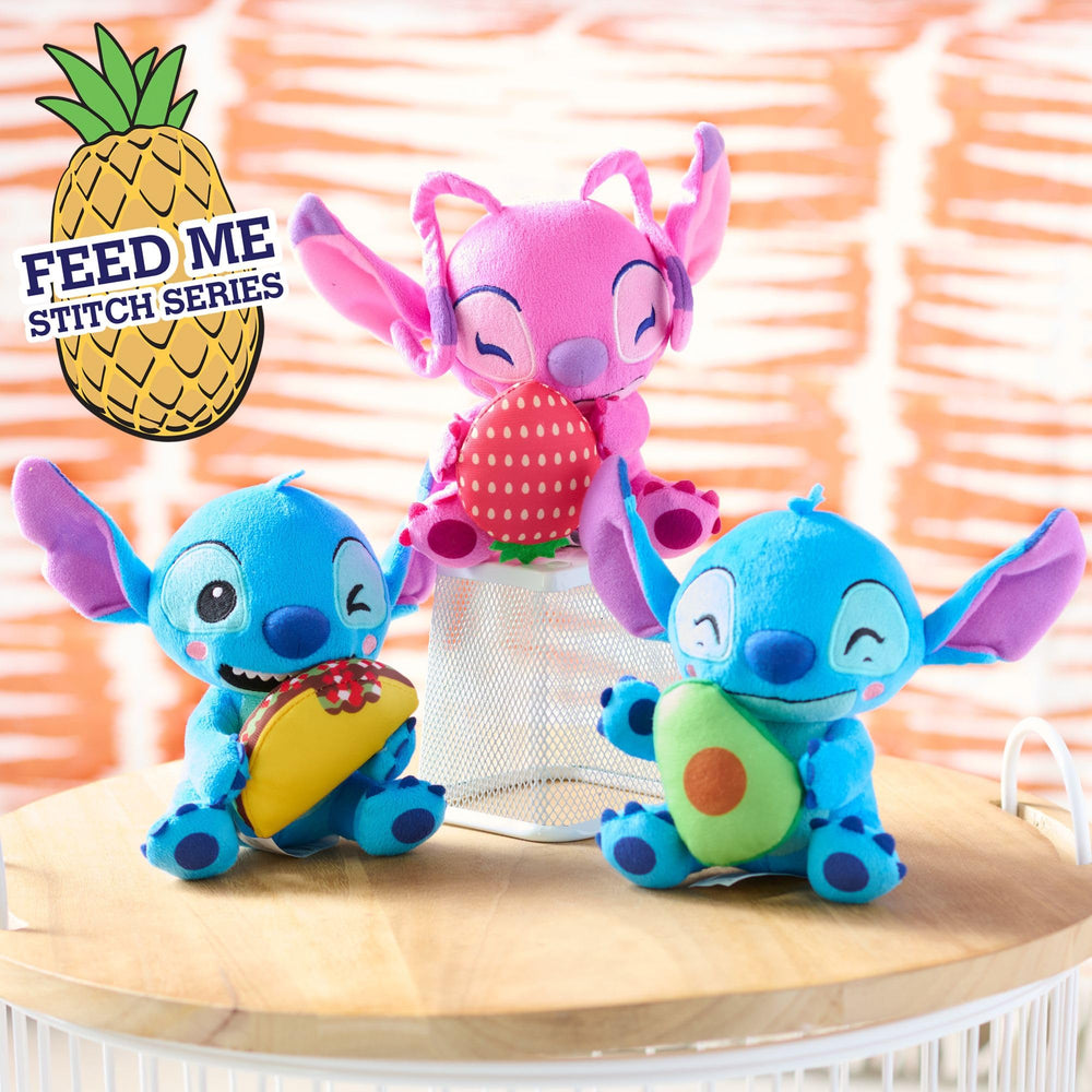 Just Play Disney Stitch with Avocado plush, perfect for collection and cozy afternoons.