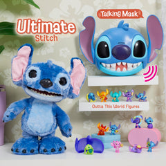 Just Play Stitch talking mask, ideal for costume parties and movie night