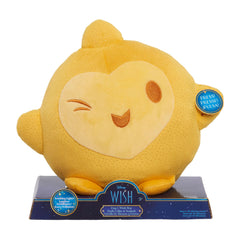 Just Play Disney Wish Hug & Wish Star embroidered details showcase craftsmanship and charm