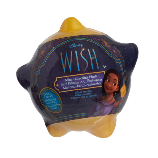 Just Play Disney Wish mini plush star capsule, a portable collectible for kids.