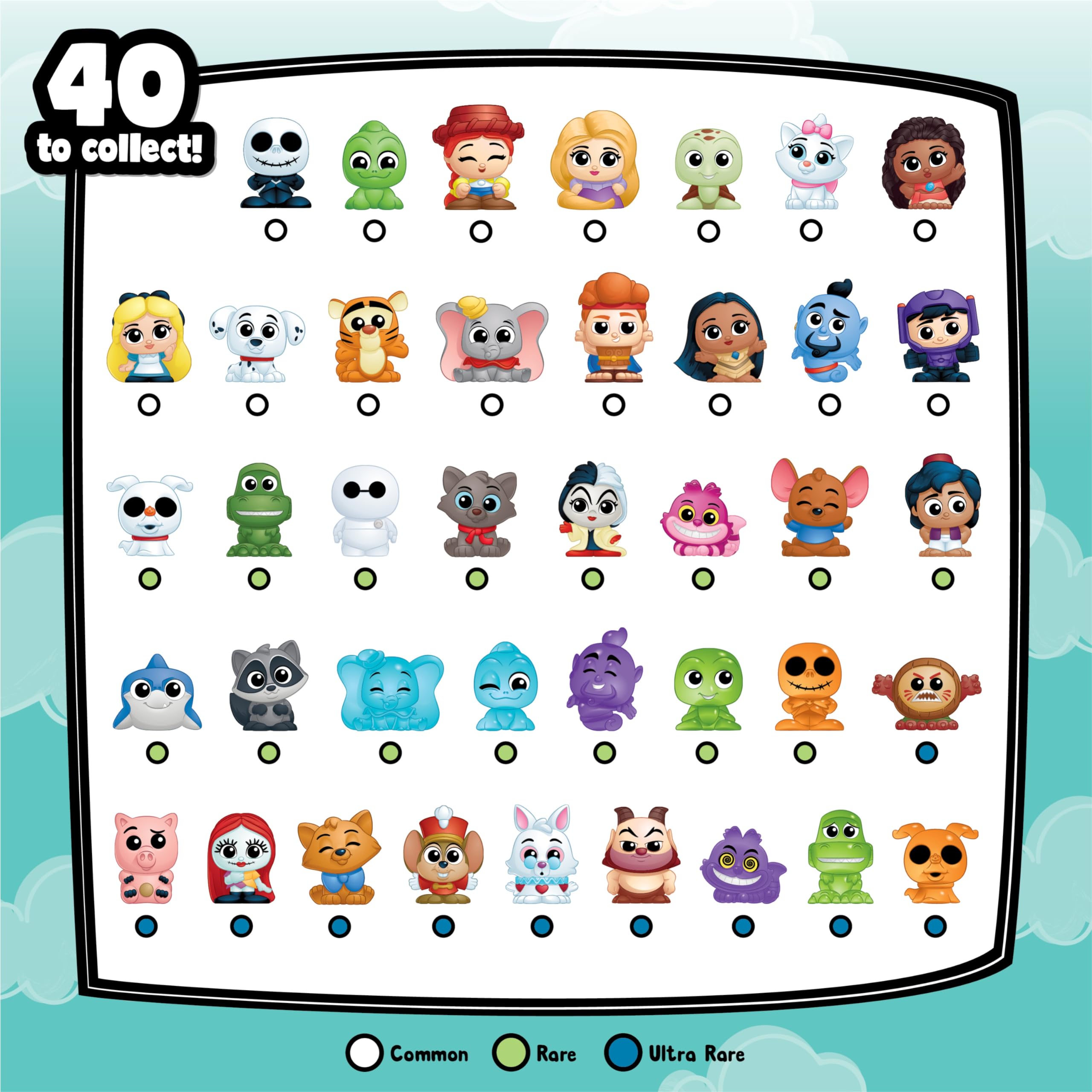 Just Play Doorables Squish’Alots 4–6 figures pack expands Disney storytelling.
