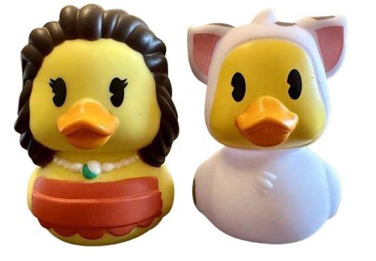 Just Play Duckalooz Moana and Pua ducks for bath time fun and collection