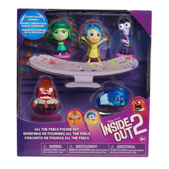 Just Play Inside Out 2 All the Feels figures display-ready set for collectors and kids.