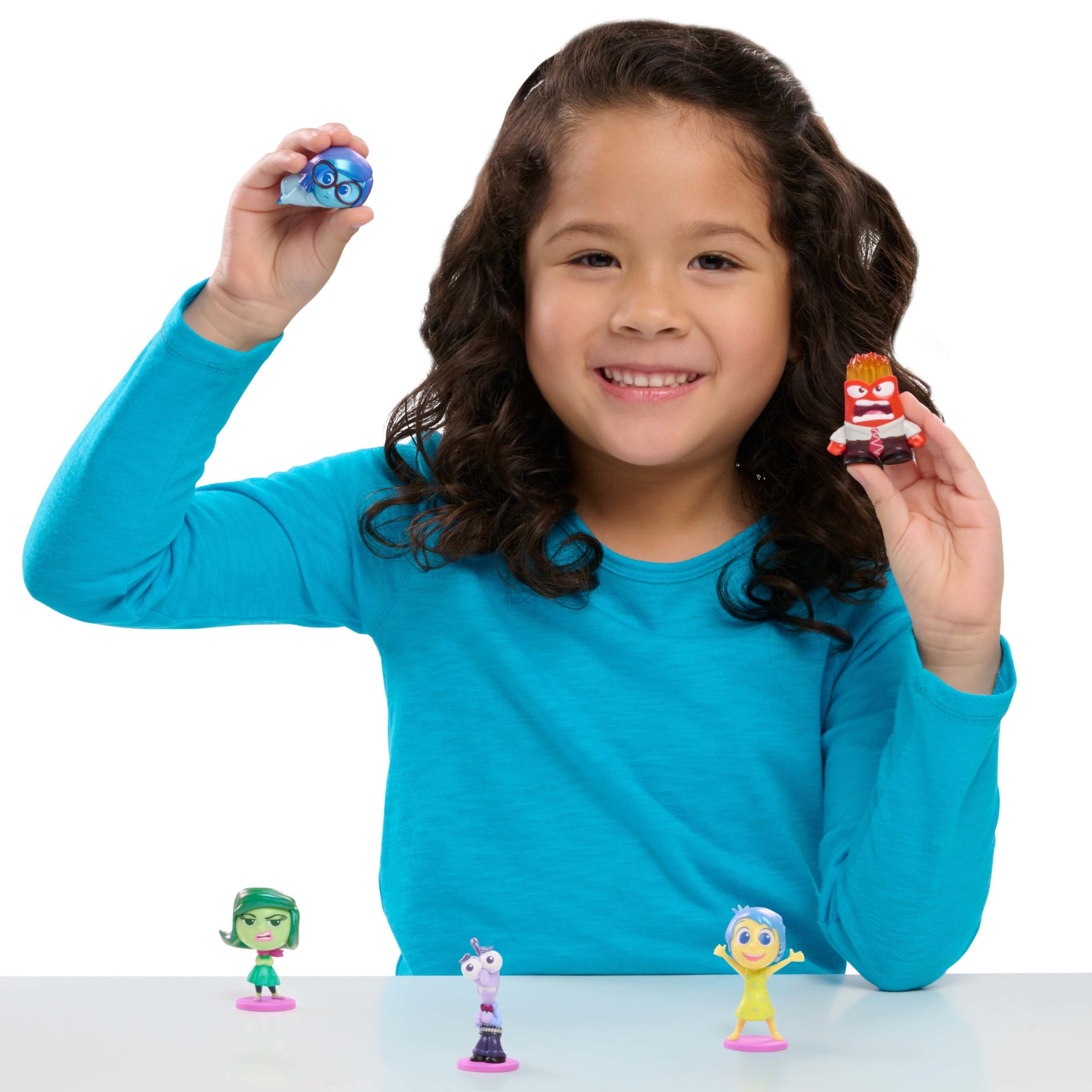 Just Play Sadness figure from Inside Out 2 All the Feels set supports emotional storytelling and collection.