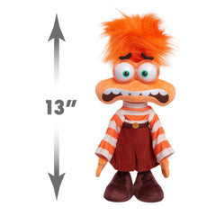 Just Play Anxiety plush stands 13 inches tall for display and bedtime routines.