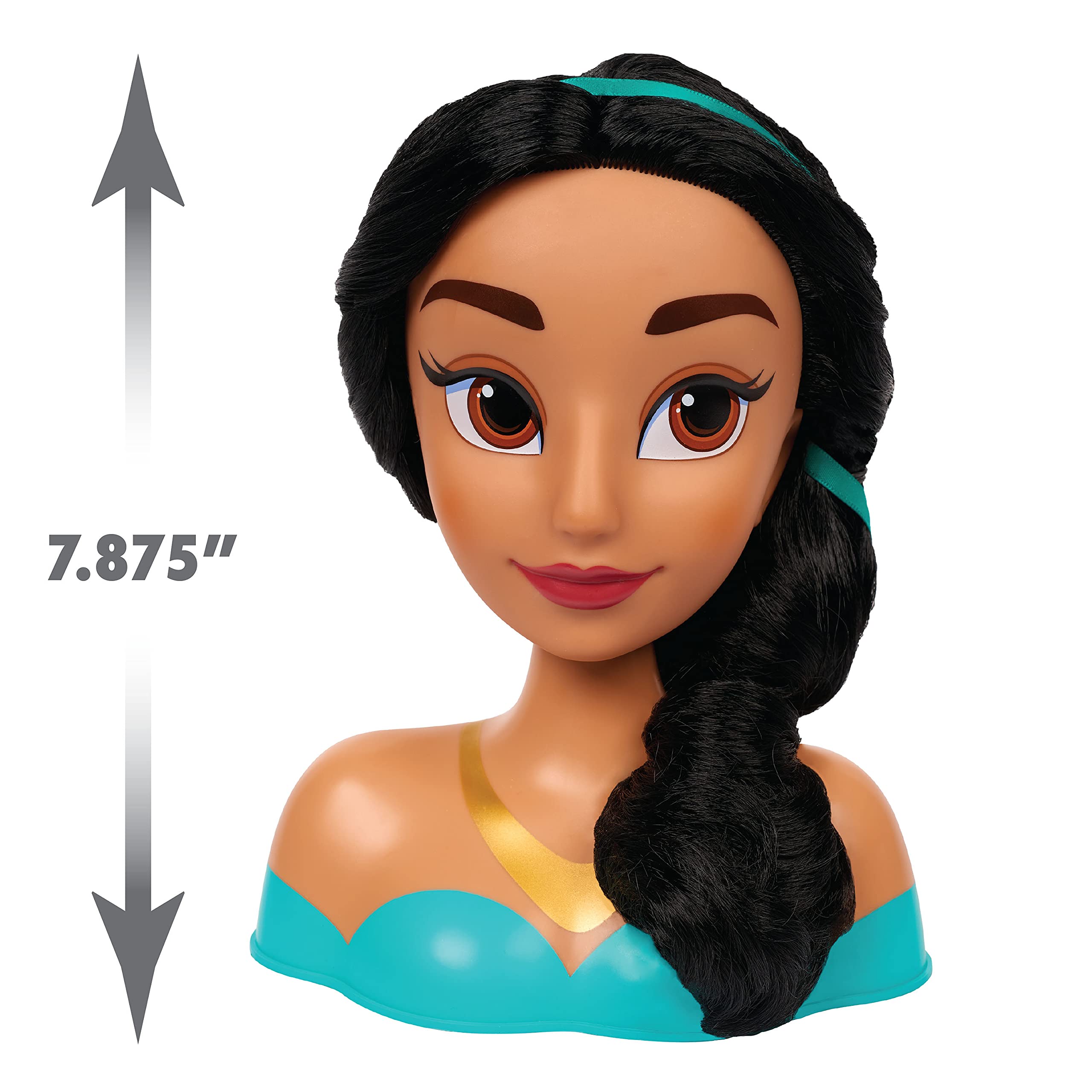 Just Play Jasmine elastic bands help keep styles in place during play.