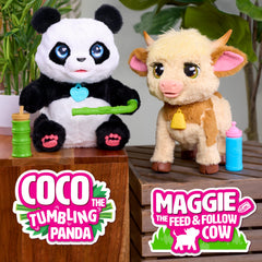 Just Play Maggie 11-inch plush close-up; soft fur invites cuddles and comfort.