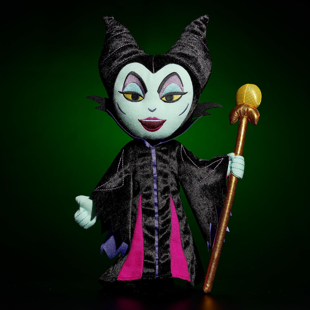 Just Play Maleficent plush horned headpiece detail for collectible display