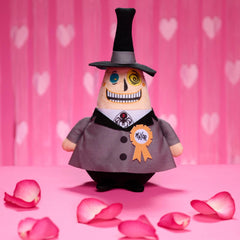 Just Play Mayor plush is backpack-friendly for on-the-go adventures.