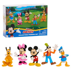 Just Play Mickey Mouse collectible figure set Mickey figure in dynamic pose for imaginative play.