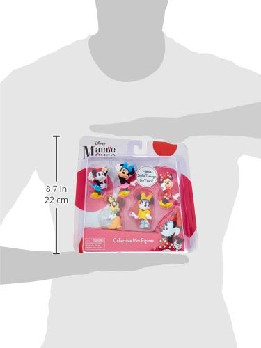 Just Play Minnie mini figure 1930s hula pose, ideal for shelf display