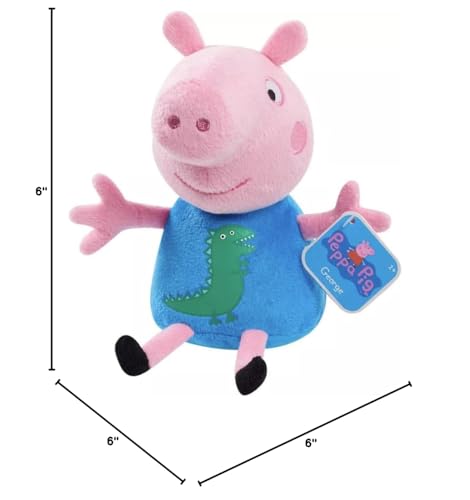 Just Play Peppa Pig George plush, a thoughtful gift for fans.