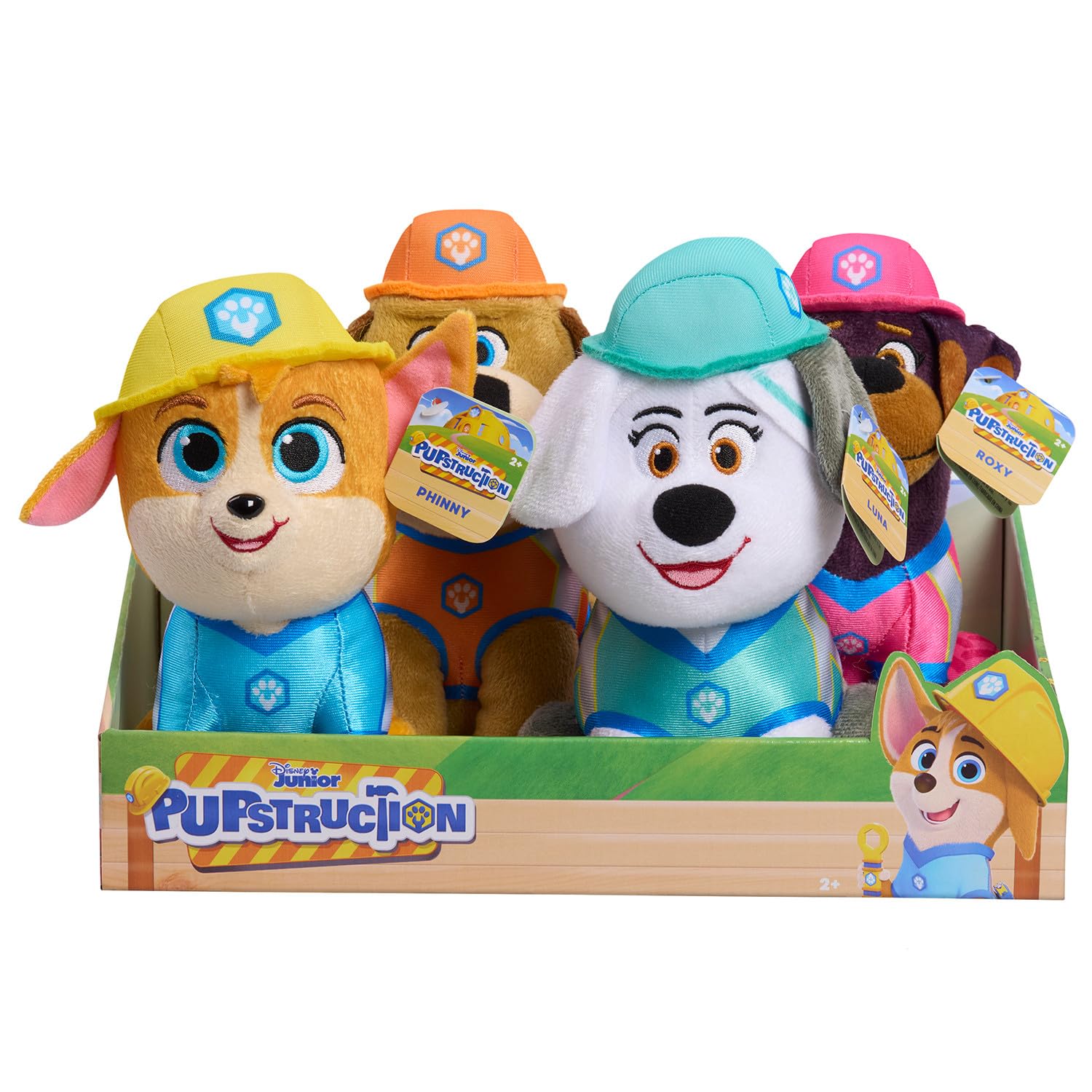 Just Play Pupstruction Tank plush gift-ready design ideal for birthdays and surprises.
