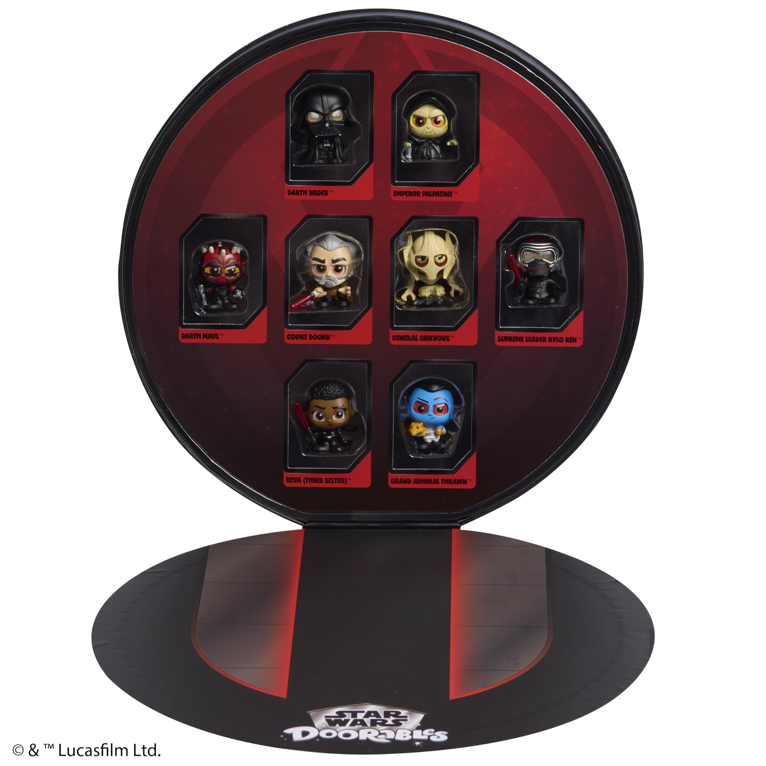 Just Play STAR WARS Doorables Count Dooku figure for collection.