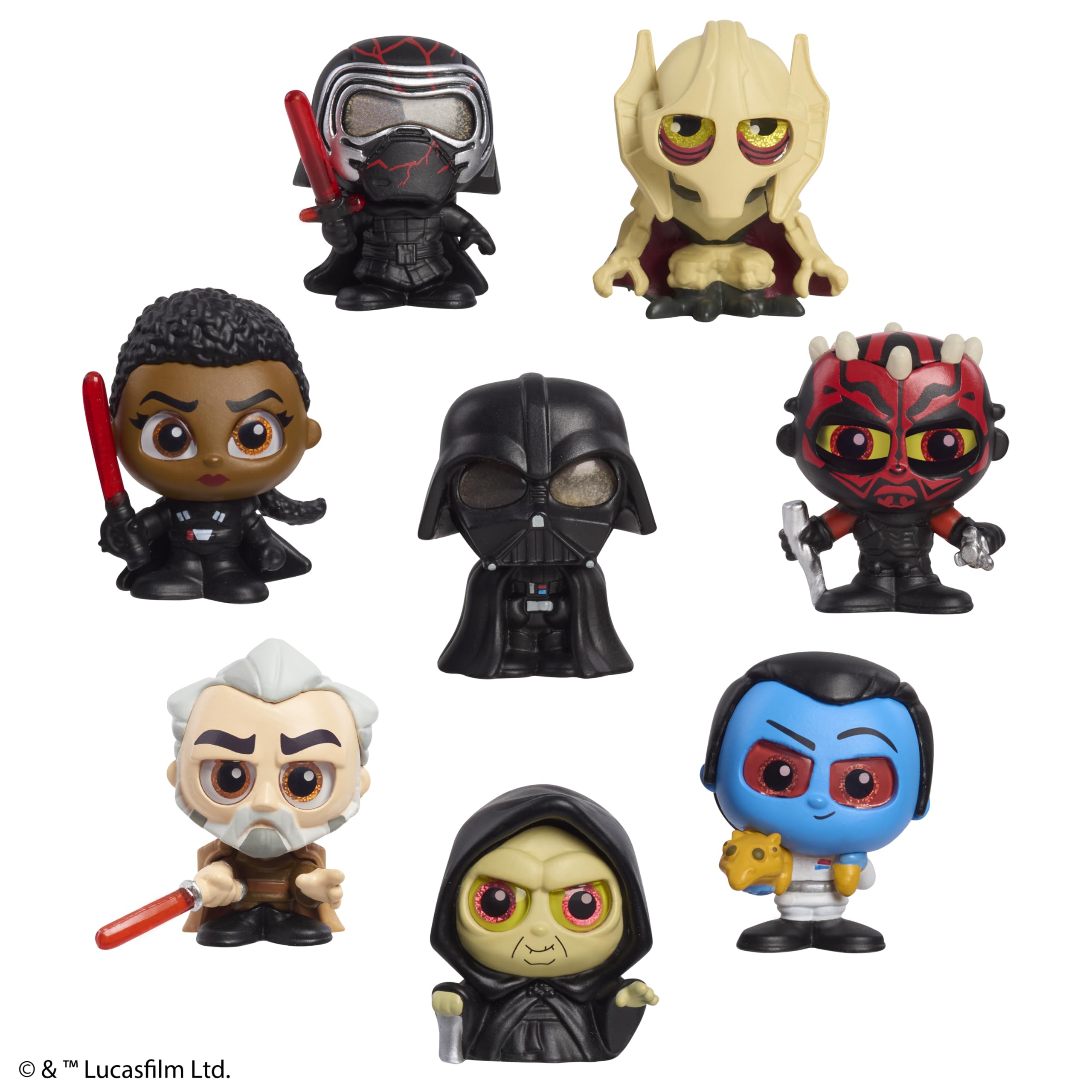 Just Play STAR WARS Doorables Dark Side Peek figure assortment in display-ready mini set.