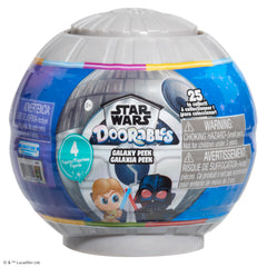 Just Play Star Wars Doorables Death Star capsule display for showcasing figures.