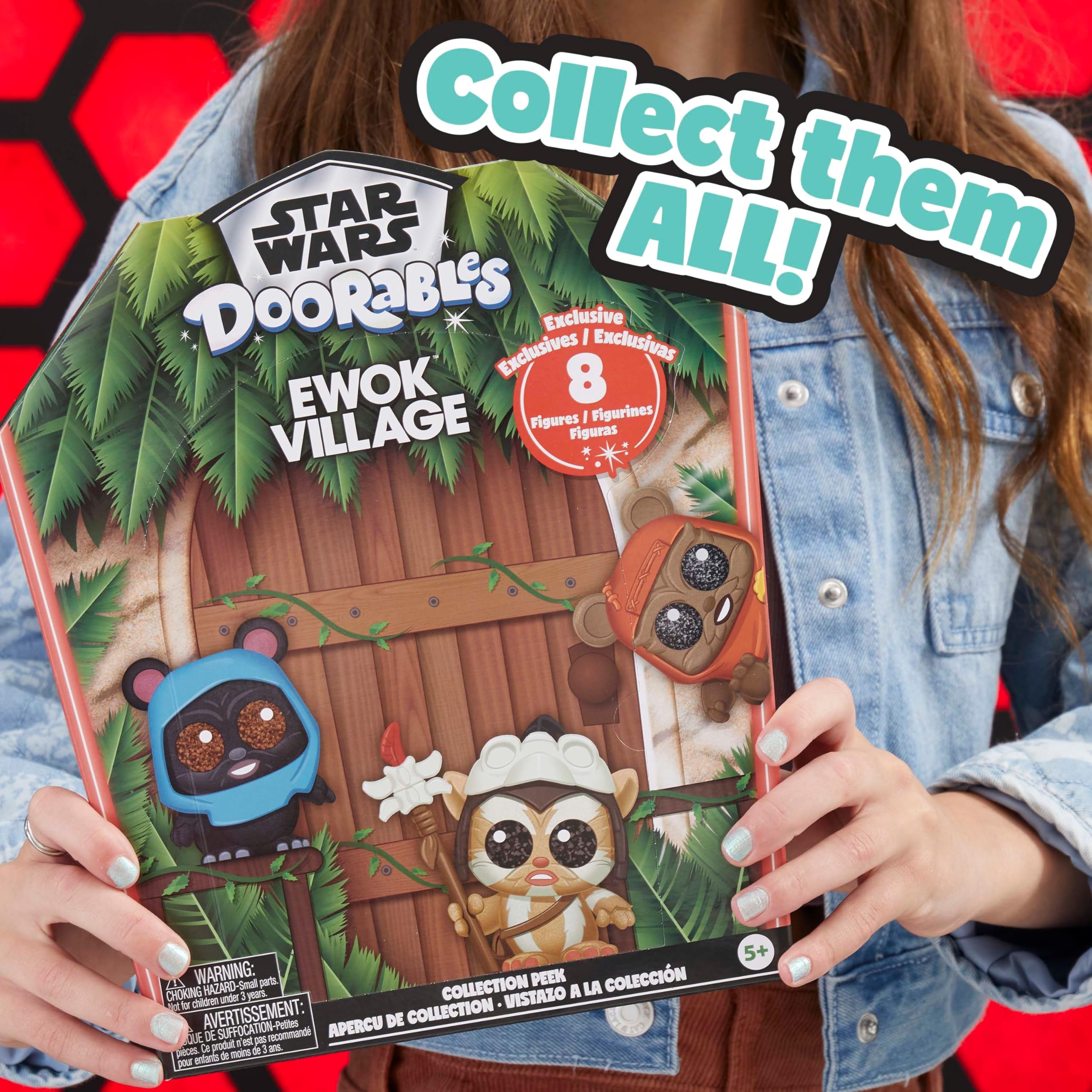 Luke Skywalker figure from STAR WARS Doorables Ewok Village Peek