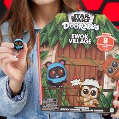 Scout Trooper figure from STAR WARS Doorables Ewok Village Peek