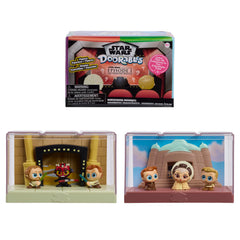 Just Play Star Wars Doorables Widescreen Moments backdrop scene for immersive display and storytelling.