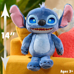 Just Play Stitch sleep yawns with closed eyes for cozy bedtimes.