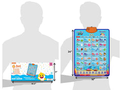 Just Smarty Baby Shark poster makes a thoughtful gift for toddlers and preschoolers.