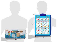 Just Smarty battery-powered chart – easy setup for quick learning sessions without cables.