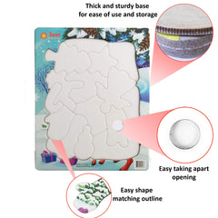 Just Smarty candy-cane piece supports color discrimination during play