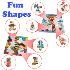 Just Smarty gingerbread-man piece invites hands-on exploration and pattern matching