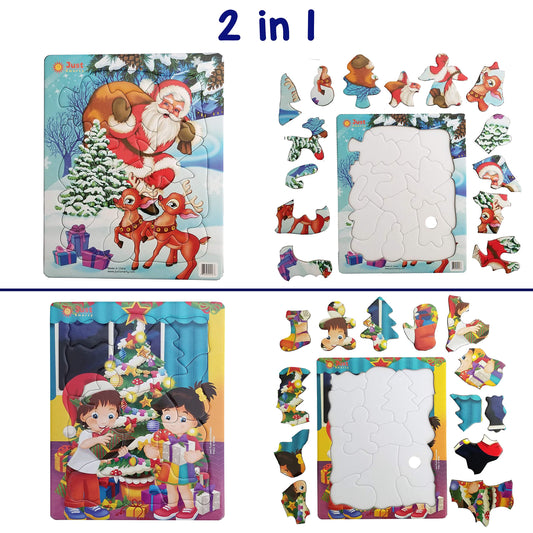 Just Smarty Santa design piece encourages imaginative play and fine motor practice