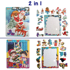 Just Smarty Santa design piece encourages imaginative play and fine motor practice