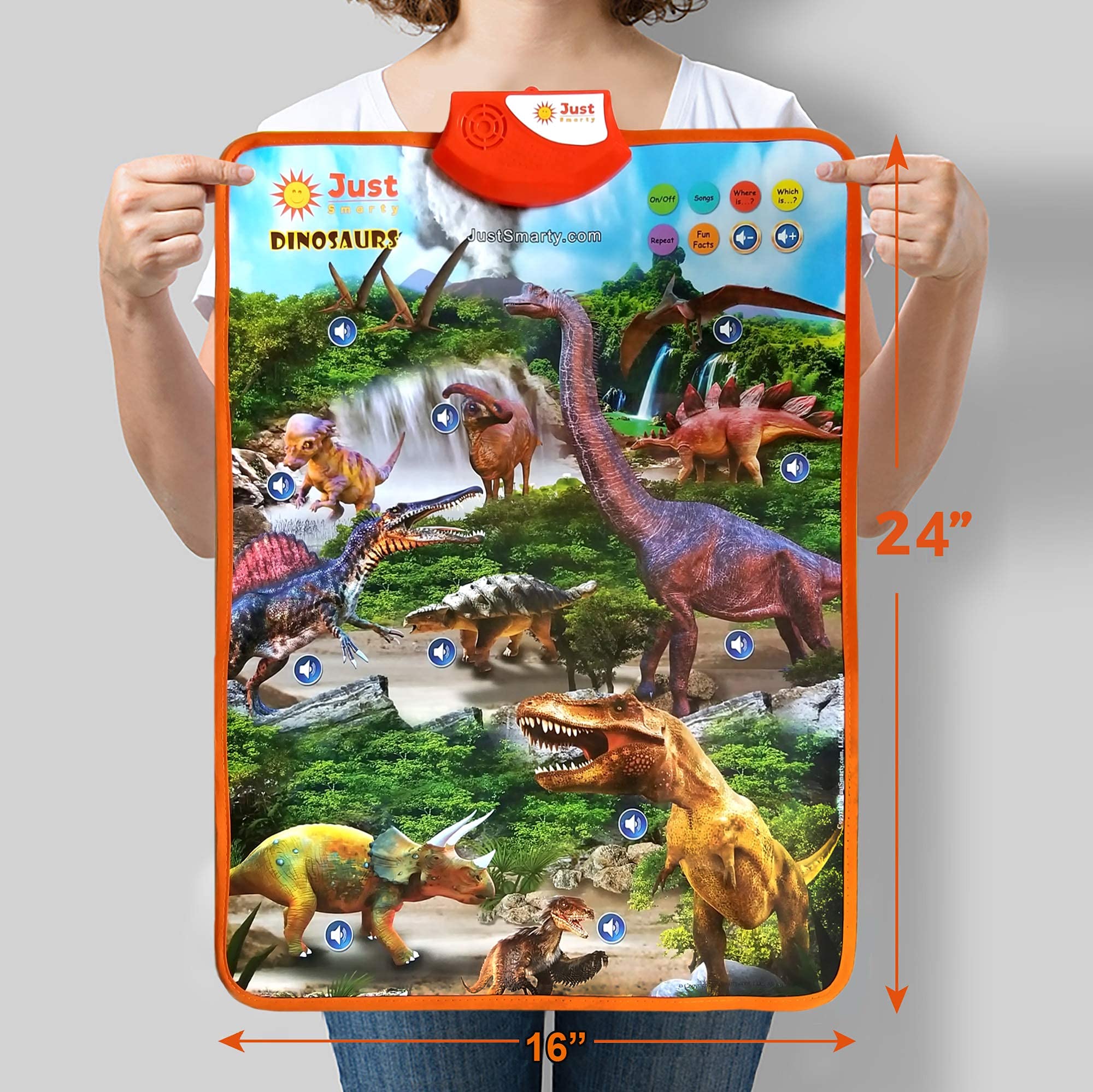 Just Smarty dinosaur gift idea for birthdays and holidays