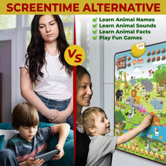 Just Smarty Zoo Animals 6-month warranty informs confident purchasing.