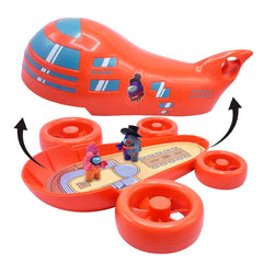 Just Toys LLC Among Us Airship cockpit access enables easy role-play moments.