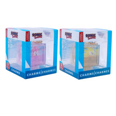 Just Toys LLC Packaging display showing Sonic hangers for gifting.