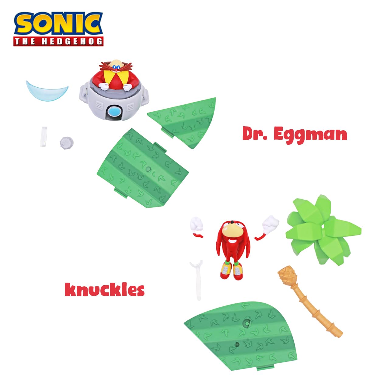 Just Toys LLC Sonic Craftables Series 4 assembly guide included.
