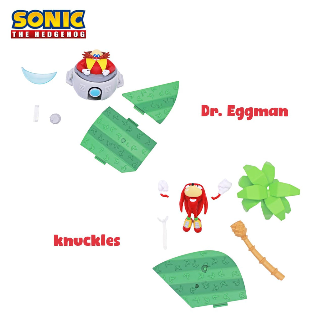 Just Toys LLC Sonic Craftables Series 4 assembly guide included.