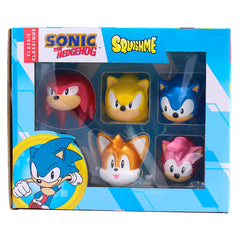Just Toys LLC Sonic SquishMe Series 1 Collector Box cover for display and gifting.