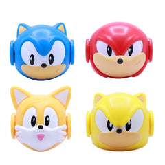 Just Toys LLC Sonic Tails spinner in action with smooth, quiet spin.