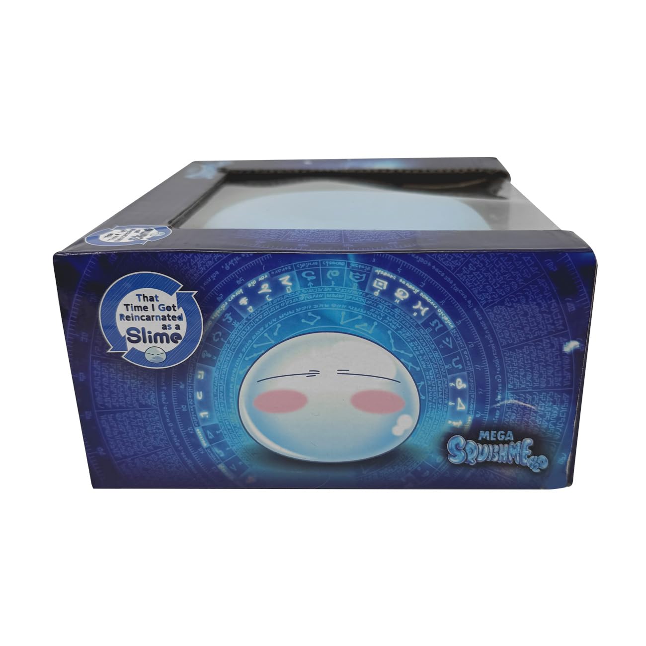 Just Toys Mega SquishMe H2O safety label confirms non-toxic materials.