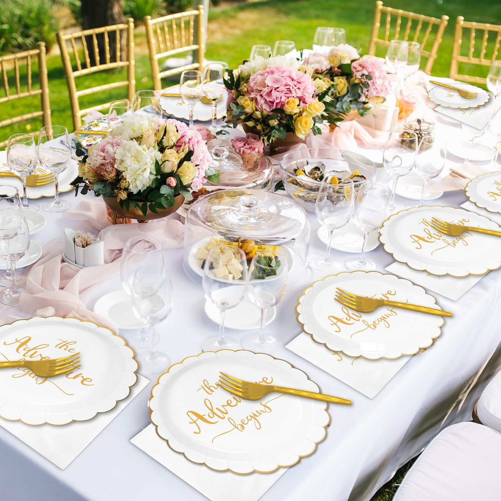 Justforjoyful table setting idea showcases coordinated plates, napkins, and forks for celebrations.