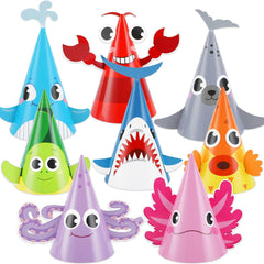 Justforjoyful sea animal hat with crabs, ideal for seaside party photos and fun moments.