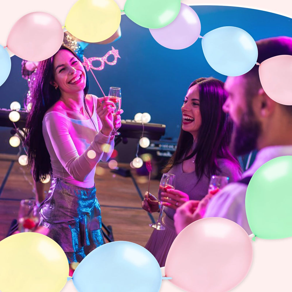 JUSTOTRY Link Balloons party-photo-setup boosts festive vibes.