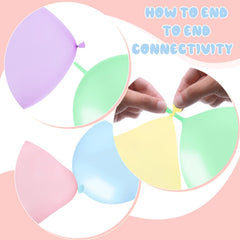 JUSTOTRY Link Balloons wall-background setup adds depth to photos.