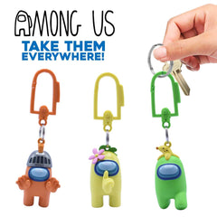 Just Toys LLC Among Us backpack hanger 1 clip-on for backpacks